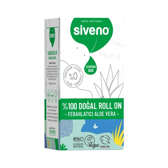 %100 Doğal Roll on – Ferahlatıcı Aloe Vera 50 ml